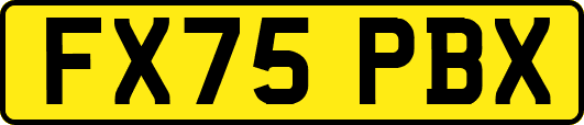 FX75PBX