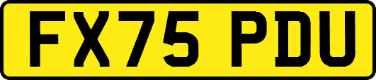 FX75PDU