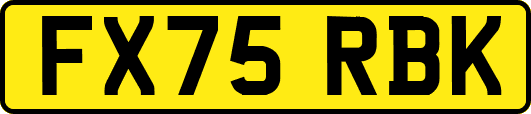FX75RBK