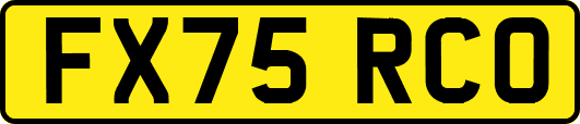 FX75RCO