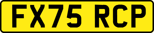 FX75RCP