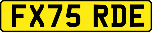 FX75RDE