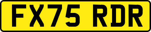 FX75RDR