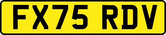 FX75RDV