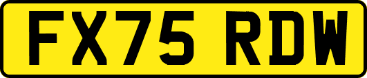 FX75RDW