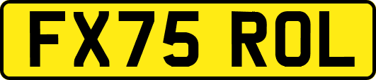FX75ROL