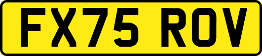 FX75ROV
