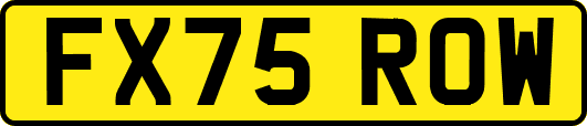 FX75ROW