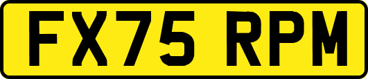 FX75RPM