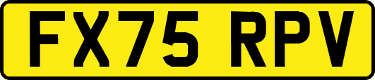 FX75RPV