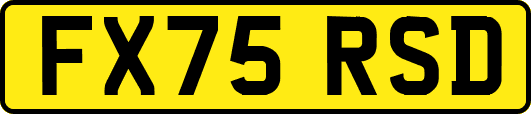 FX75RSD