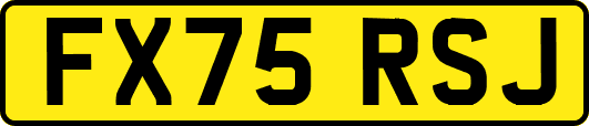 FX75RSJ