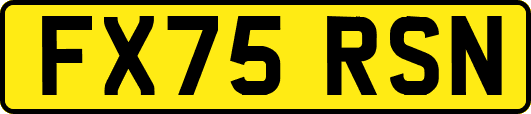 FX75RSN