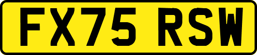 FX75RSW