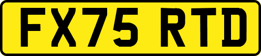 FX75RTD