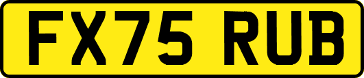 FX75RUB