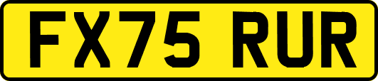 FX75RUR