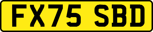 FX75SBD