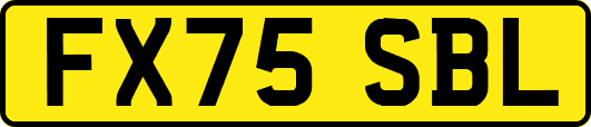 FX75SBL