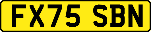 FX75SBN