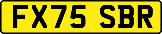 FX75SBR