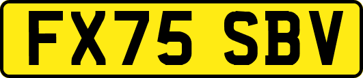 FX75SBV