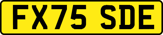 FX75SDE