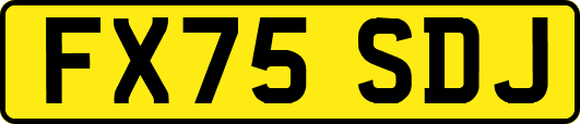 FX75SDJ