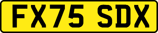 FX75SDX