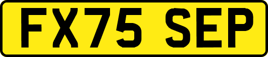 FX75SEP