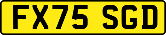 FX75SGD