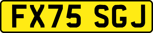 FX75SGJ