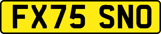 FX75SNO