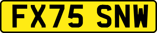 FX75SNW