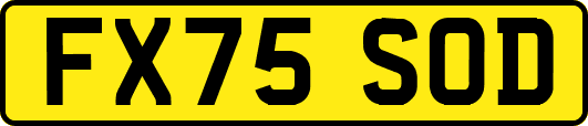 FX75SOD