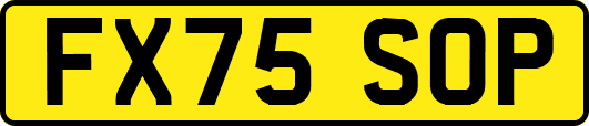 FX75SOP