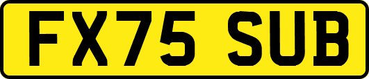 FX75SUB