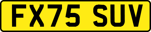 FX75SUV