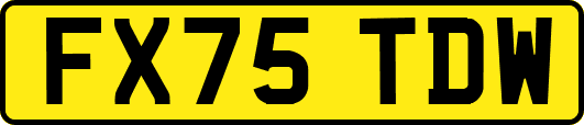 FX75TDW