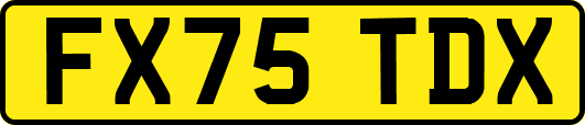 FX75TDX
