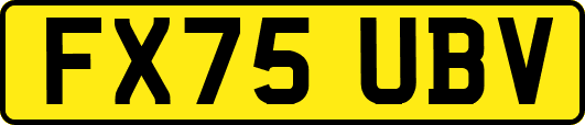 FX75UBV