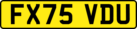 FX75VDU