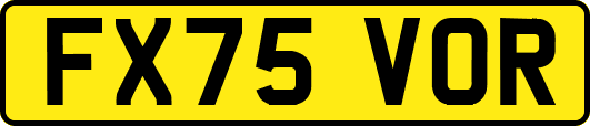 FX75VOR