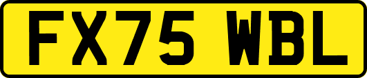 FX75WBL