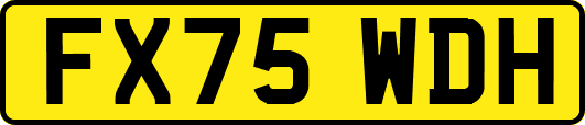 FX75WDH
