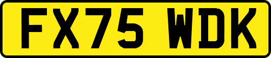 FX75WDK