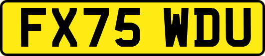 FX75WDU