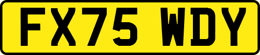 FX75WDY