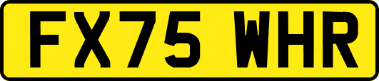 FX75WHR