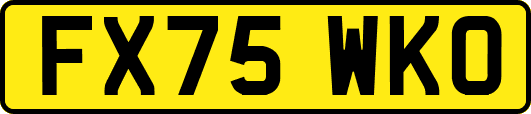 FX75WKO
